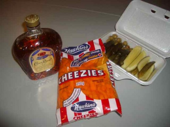 my rider The pickles & olives were an added bonus.