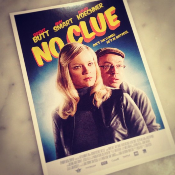 NO CLUE postcard